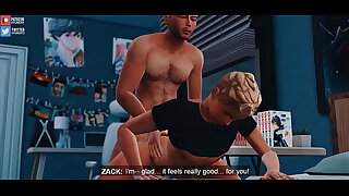 SIMS 4 - Dad Fucks Step Son Behind His Wife's Back [Step Education 3]